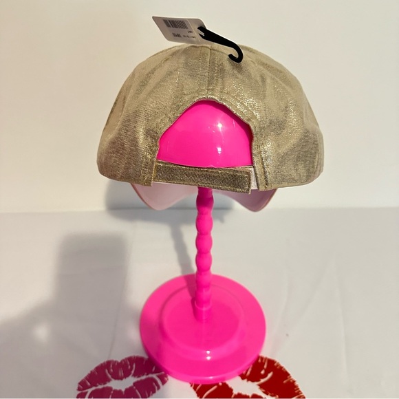 Gold One Size Fashion Cap - Picture 6 of 10